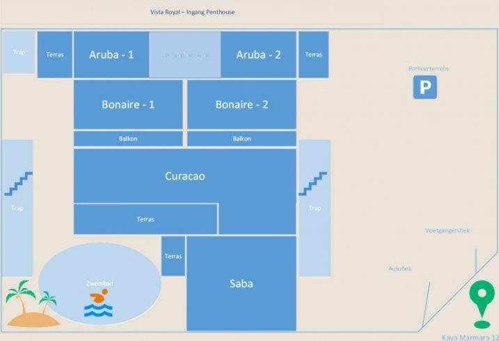 A2 Apartment Budget At Jan Thiel Curacao エクステリア 写真
